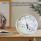 3 In 1 Wall Mounted Household Barometer Thermometer Hygrometer
