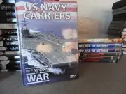 US Navy Carriers Weapons of War Military Documentary DVD/Book Brand New