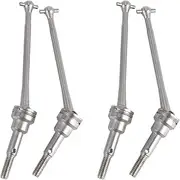 4Pcs Metal Front Drive Shaft CVD 0090 for 12428 12423 1/12 RC Car Crawler Short Course Truck Upgrade Parts