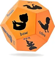 Covelico Yoga Dice for Kids, Relaxing Yoga for Kids & Fun Yoga Games for Children with This Yoga Dice. Yoga Kids Props for Quiet Kids Yoga in Calm Down Corner, Yoga Kids Pose and Play Kids Yoga Toys.
