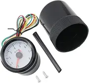 Mikinona Automotive Tachometer Speedometer Gauge with Light for Vehicles High Precision Sensor Easy Installation Stylish Design Compatible with Modified Cars
