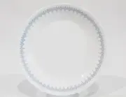 ❤️ NEW 1 Corelle Boutique EVENING LATTICE 8.5" LUNCH PLATE *Blue Diamonds