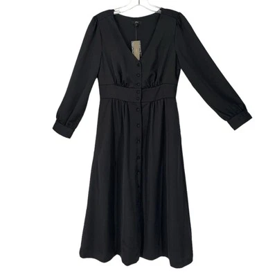 J.CREW Button Front Midi Dress NWT Size 4