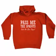 Pass Me The Sprouts Snoe - Funny Novelty Kids Children Hoodie