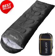 Camping Sleeping Bag for Adults Youth Teens Kid with 0 Degree Centigrade 20 Degr
