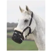 Shires Deluxe Grazing Muzzle for Horse Comfort padding Rubber base S - XL