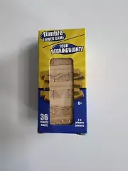 Tumble Tower Stacking Game FALL WOOD Blocks TUMBLING SET TOY 36 Pieces NEW