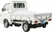 BONFORM Mini Trucks Tonneau Cover Silver Kei Acty Sambar Carry Hijet Minicab NEW