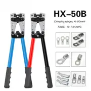 Crimping Pliers Tube Terminal Crimper Hex Crimp Tool Cable Lug Cable Hand Tools