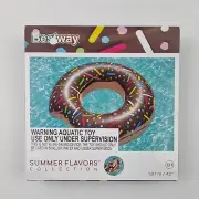 Pool Ring Inflatable Donut Floating Float Bestway Summer Flavors Collection