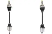 Front PAIR TrakMotive CV Axle Shaft for 2003-2007 Honda Accord (35313)
