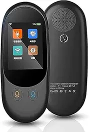Translator Device, Kacsoo Smart Voice & Camera Translator with 2.4 Inch Touch Screen, Support 102 Languages WiFi/Hotspot/Offline Hello Yearn for FANDIAO