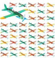 48 Pcs Foam Gliders Planes Toys for Kids, Bulk Paper Airplane Kit, 8" Foam Ai...