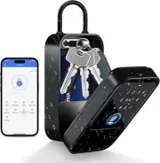 Smart Key Box - App Control, Manual Keys, Access Card for Home, Airbnb, Realtor