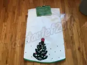 Celerie Kemble Holiday CHRISTMAS TREE Beaded and Sequin 62" Tree Skirt NWT!