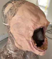 Scary latex Halloween monster mask