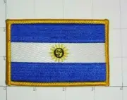 Flag Of Argentina Patch Official Ceremonial Flag Bandera Oficial de Ceremonia