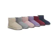AUSTRALIAN SHEPHERD® UGG Boots Sheepskin Wool Mini Classic Suede Special Colour - Sand / AU Ladies 6 / AU Men 4 / EU 37
