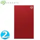 Seagate希捷 Backup Plus Slim 2.5吋 2TB 櫻桃紅(STHN2000403)