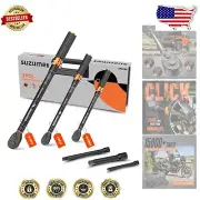 Durable 3PCS Torque Wrench Set: Chrome Vanadium Steel, Dual-Scale, 72 Teeth