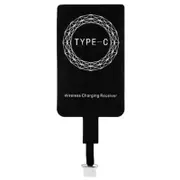 5V 1A Qi Type C Wireless Charging Receiver Patch Acceptor Black Chargers & Cradles