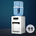 22L Hot And Cold Water Cooler Dispenser Purifier Top-Loading With 2 Filter White