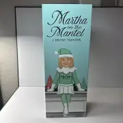Martha on a Mantle 2024 Christmas Elf Doll, 12” Small Plush Toys Shelf Décor NEW