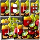 COLORFUL STILL LIFE FRUITS BERRIES TABLE LIGHT SWITCH OUTLET WALL PLATE HD DECOR