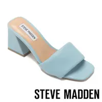 在飛比找momo購物網優惠-【STEVE MADDEN】GLORY BE 素面方頭粗跟涼