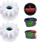 2 Pcs Easy Mop Pedal Broom Spin Mop Replacement One Way Clutch Bearing Bucket Ge