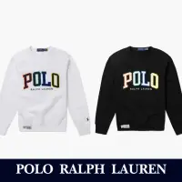 在飛比找momo購物網優惠-【RALPH LAUREN】RL POLO 經典刺繡文字大學