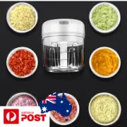 Mini Electric Food Processor Chopper Blender Masher Grinder Kitchen