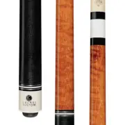 Lucasi Custom LZCB7 Curly Maple/Extended Irish Linen Wrap Pool/Billiard Cue