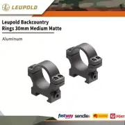 Leupold Backcountry Cross Slot Scope Ring 30mm Medium Matte Aluminum #le175120