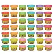 Play-Doh Bulk Handout 42-Pack of 1-Ounce Modeling Compound Cans, Non Candy Ha...