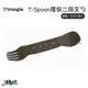 Trangia 環保二用叉勺 T-spoon 湯勺 環保設計 瑞典 野營野餐