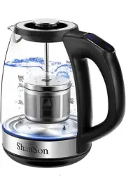 Electric Kettle with Tea Infuser 1.7L Temperature Control Glass Electric Tea