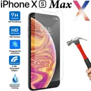 Tempered Glass 9H Guard screen protector for Apple iPhone Xs MAX Front