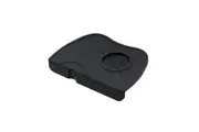 Coffee Culture Silicone Espresso Tamper Mat Non-Slip Pad 17.5x12.5cm Black