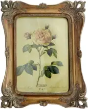 Vintage Picture Frame Antique Ornate Photo Frame Tabletop And Wall Hanging
