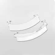 Cylinder Washing Machine Door Handle 9000331939 9000389973 9000534076 ，Compatible for Siemens Bosch Washing Machine Handle Replacement(White)