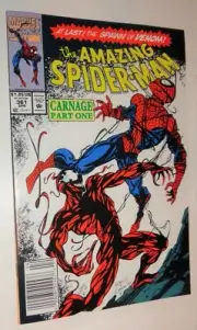 AMAZING SPIDER-MAN #361 BAGLEY FIRST CARNAGE APP. VENOM FILM NM 9.2/9.4 WHITE PG