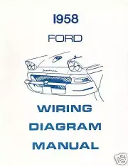 1958 FORD WIRING DIAGRAM MANUAL