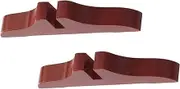 MOBUTOFU 2pcs Wooden Room Divider Base Room Divider Stand Base Support Legs for Home Office Partition
