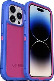[Otterbox] iPhone 14 Pro Defender Series XT Case with MagSafe, Blooming Lotus (Pink)