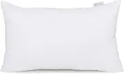 Acanva Polyester Decorative Rectangle Throw Pillow Inserts, Hypoallergenic Form Stuffer Cushion Sham Filler, 16x26, White, 1 Count (Pack of 1)