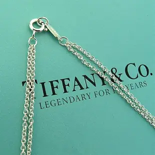 TIFFANY 925純銀Infinity 無限符號系列雙鍊項鍊