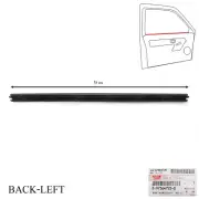 For Isuzu D-Max Dmax Hi-Lander 2003 08 10 Rear Lh Inner Weatherstrip Door Belt