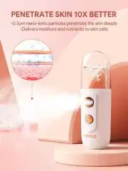 Portable Nano Mist Sprayer,Usb Rechargeable Moisturizing Nano Facial Mister