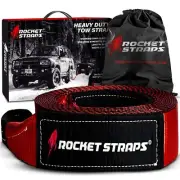 Tow Strap - Premium Heavy Duty 3" x 30' Recovery Tow Strap | 30,000 LBS Capac...